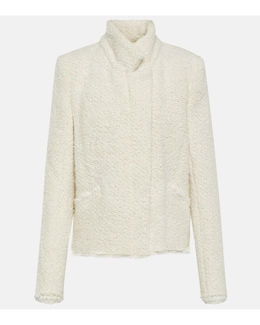 Isabel Marant White Jacke Graziae Aus Tweed