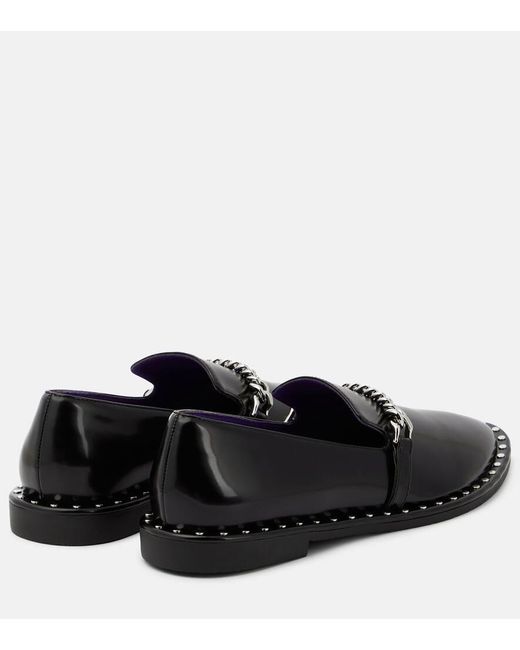 Mocassini Falabella Alter Mat Con Borchie di Stella McCartney in Black