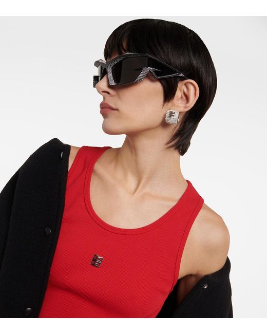 Givenchy Black Giv Cut Sunglasses