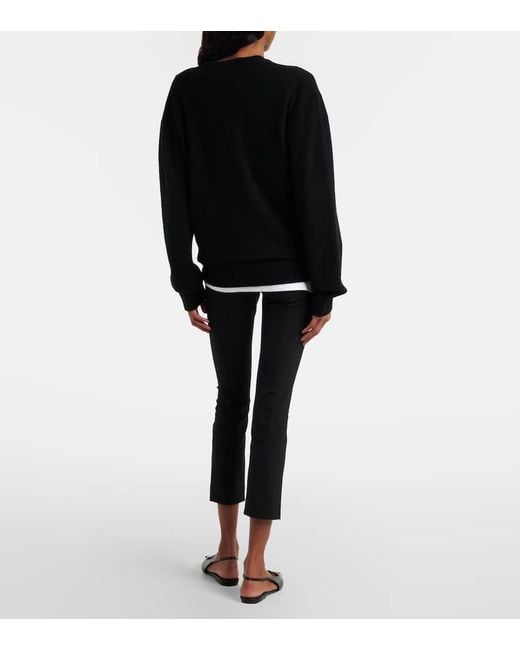 Pantalon Slim Scuba Raccourci Veronica Beard en coloris Blue