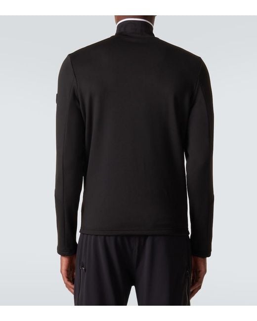 Bogner Black Xilas Fleece Jacket for men