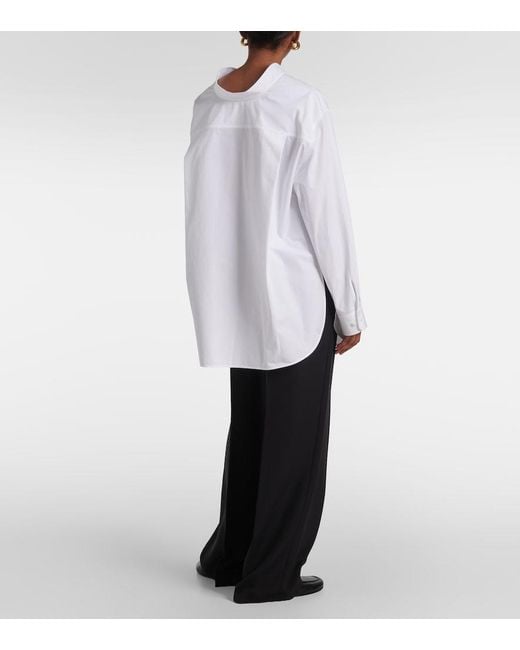 FFORME White Chris Couture Cotton Shirt