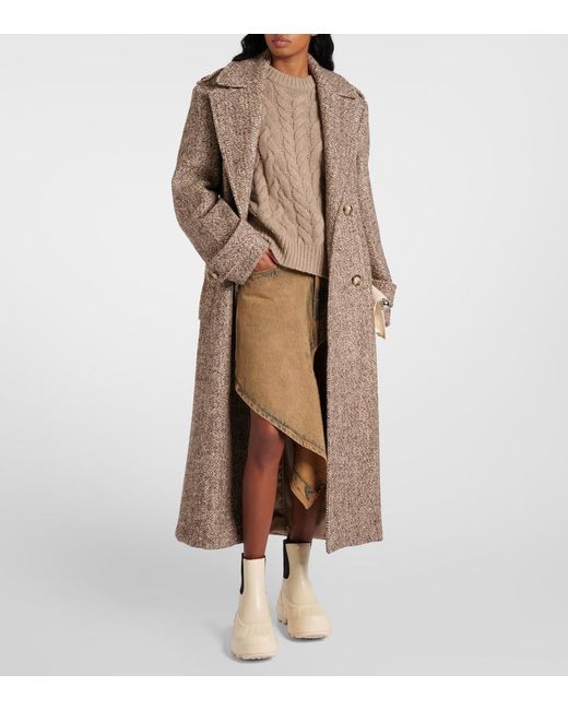 Proenza Schouler Natural X Sorel Caribou Leather Chelsea Boots