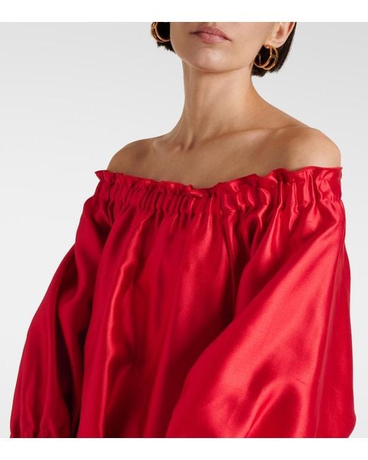 Miniabito Lepre di Max Mara in Red