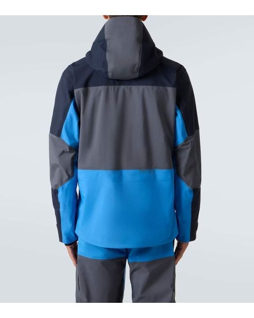 Peak Performance Men's Blue Gravity Gore-Tex 3L Hooded Ski Jacket