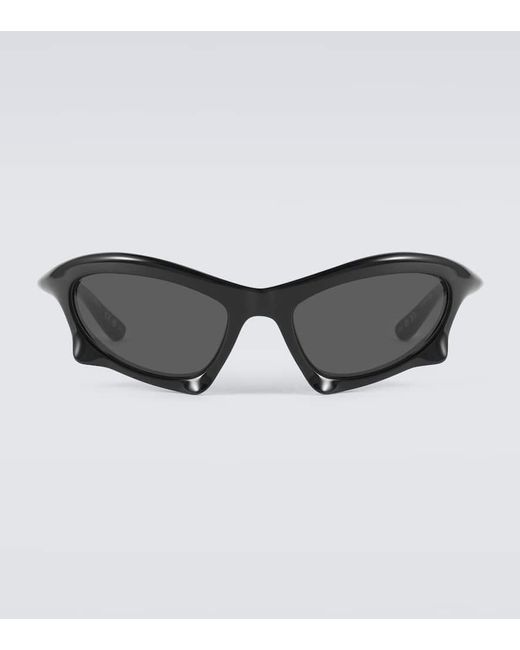 Balenciaga Eckige Sonnenbrille Bat in Brown für Herren
