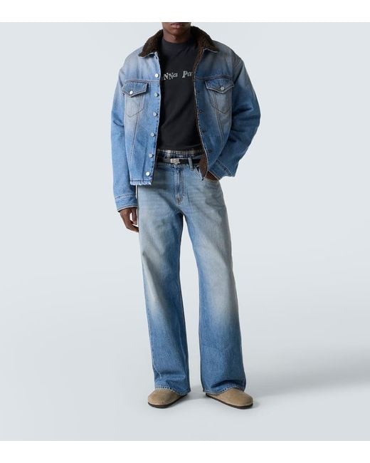 ERL Blue Denim Jacket for men