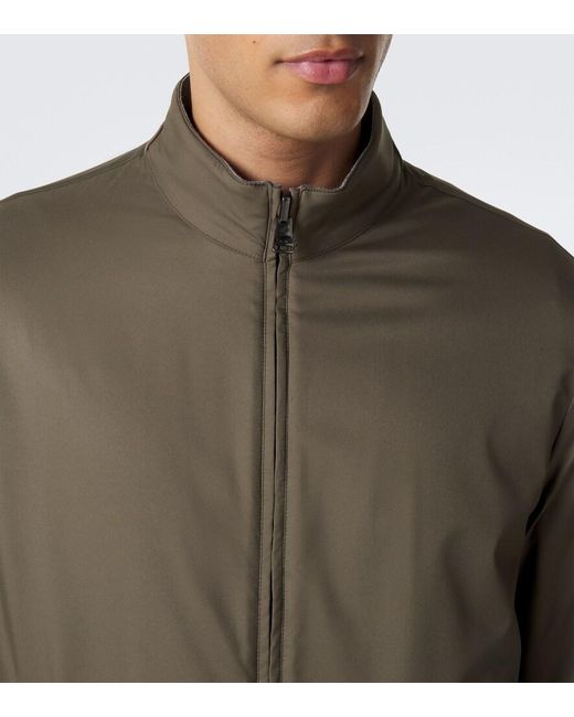 Canali Green Reversible Jacket for men