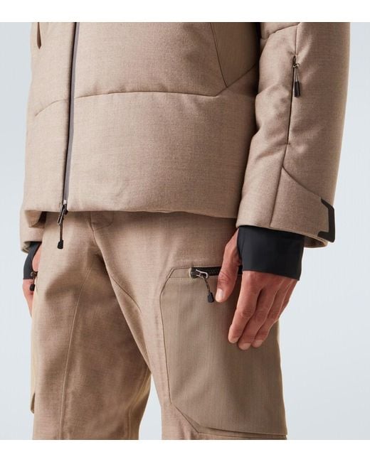 Sease Natural Nordend Wool-Blend Down Ski Jacket for men