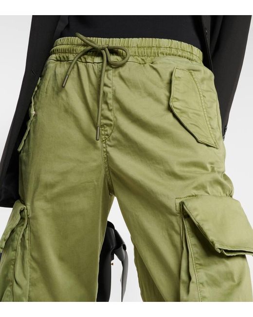 AG Jeans Green Cargohose aus Baumwolle