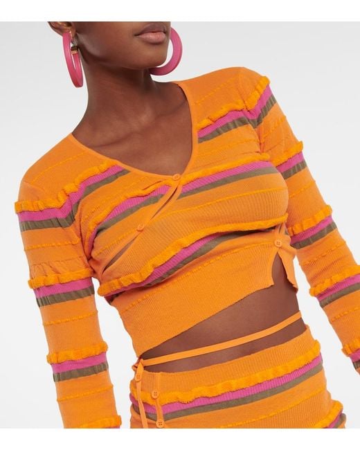 Jacquemus Orange Pullover