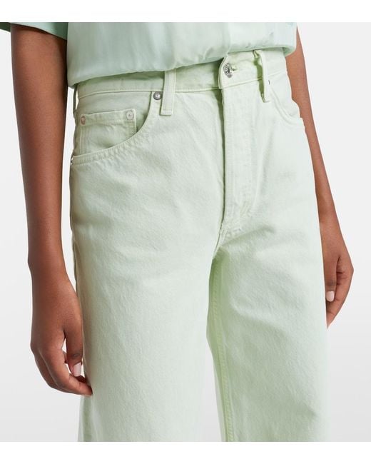 Agolde Green Arc 32 Wide-Leg Jeans