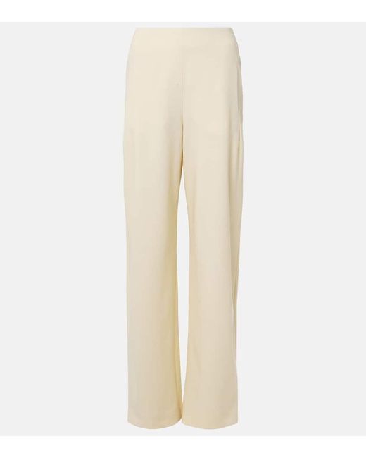 FFORME Natural Weite High-Rise-Hose Larissa
