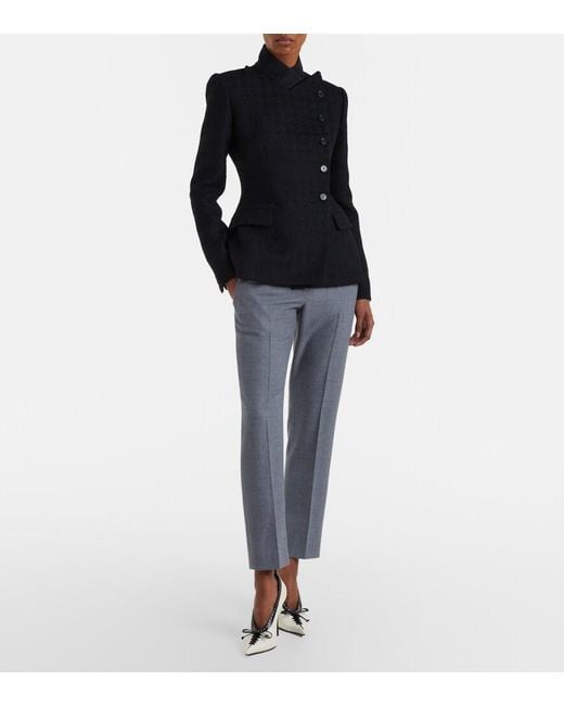 Giacca di McQueen in Black
