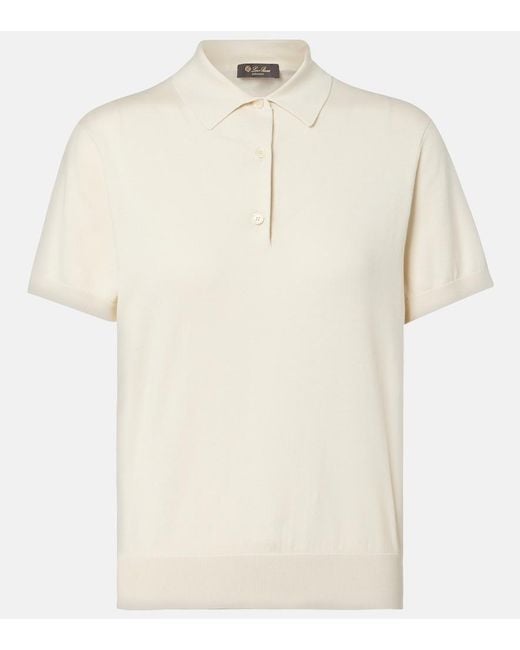 Loro Piana Natural Cotton Polo Shirt