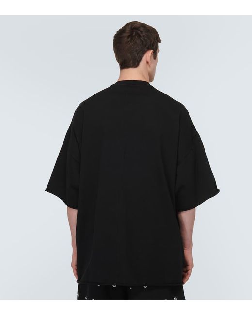 Rick Owens T-Shirt Tommy Aus Baumwoll-Jersey in Black für Herren