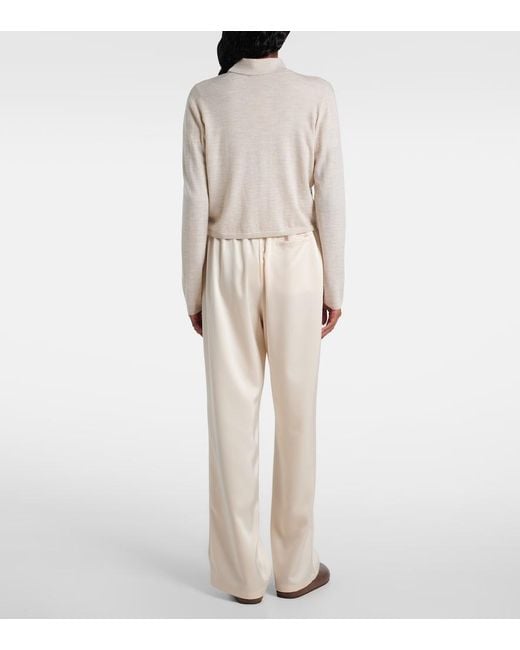 Leset Natural James Wool Cardigan