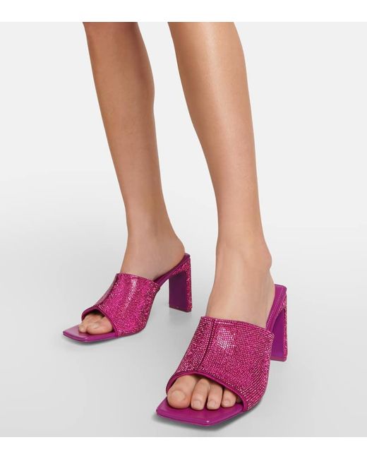 Sandales Asia A Cristaux Jonathan Simkhai en coloris Purple