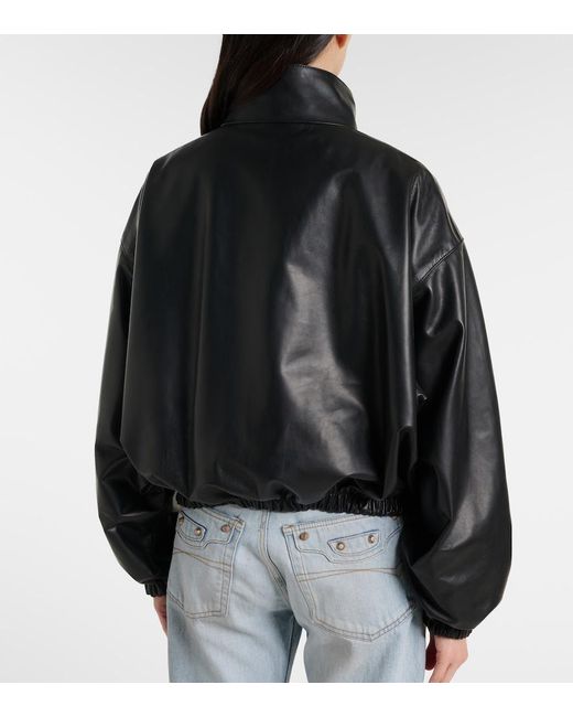 Balenciaga Black Reversible Leather Jacket