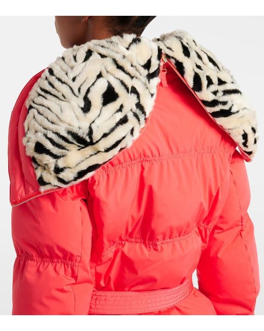 Jet Set Red Chaminox Ski Jacket