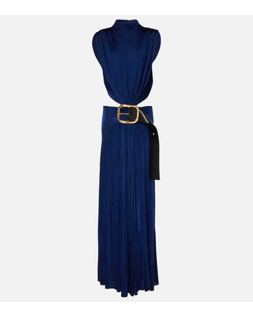 Side-buckle Drape Dress laubeblanc Sサイズ Side-buckle Drape Dress