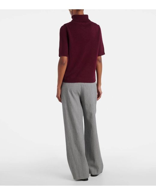 Jardin Des Orangers Red Pullover Aus Wolle Und Kaschmir