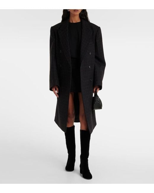 Gianvito Rossi Black Joelle 45 Velvet Knee-High Boots