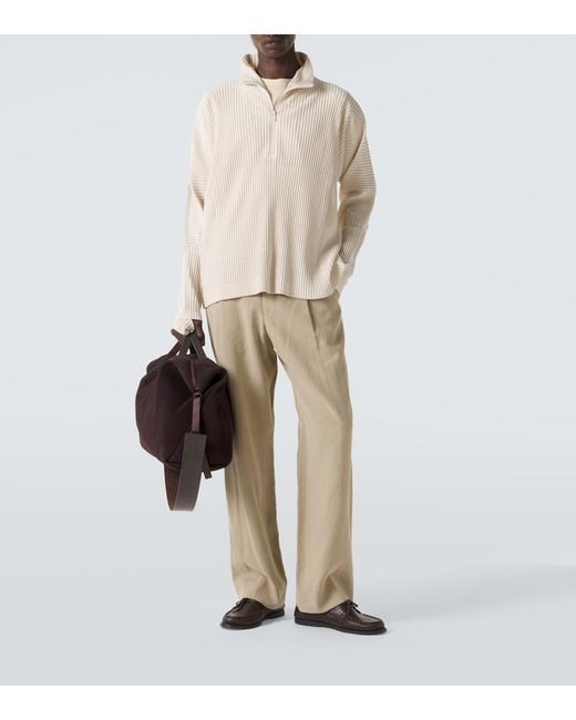 Homme Plissé Issey Miyake Natural Monthly Colors: March Pleated T-Shirt for men