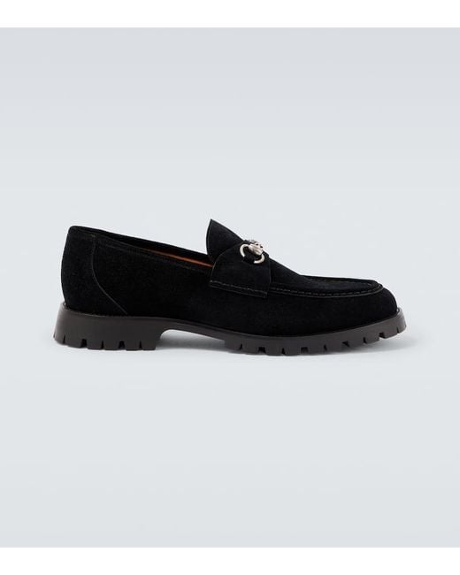 Mocassini Horsebit di Gucci in Black da Uomo
