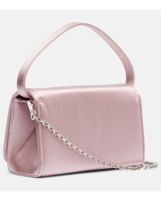 Sac Vanity Pilgrim Micro En Satin Roger Vivier en coloris Pink