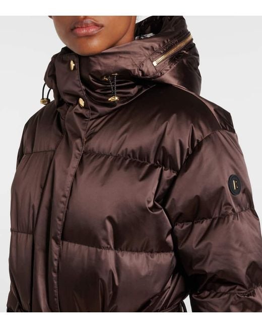 Giacca Da Sci Selma Con Cintura di Bogner in Brown