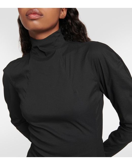 Top Alaïa de color Black
