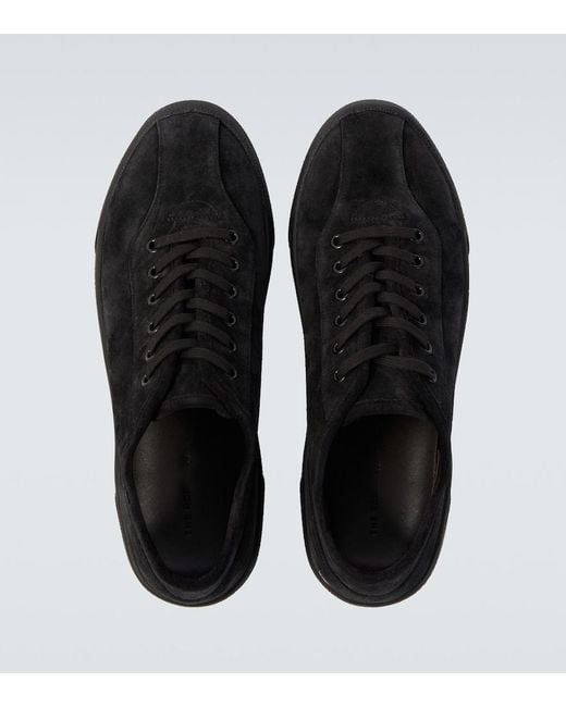 The Row Black Suede Sneakers for men