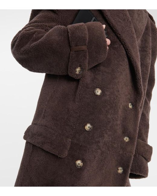 The Mannei Brown Rutul Oversized Coat
