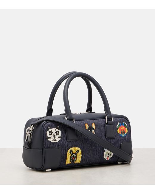 Loewe Blue X Louis Wain Henkeltasche Amazona 23 Short
