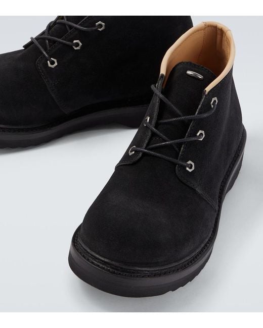 Our Legacy Black Chukka Suede Boots for men