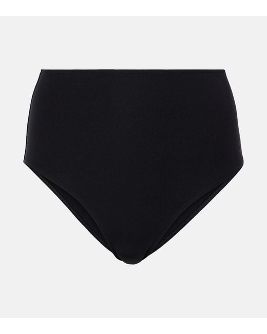 Eres Black Remember High-Rise Bikini Bottoms