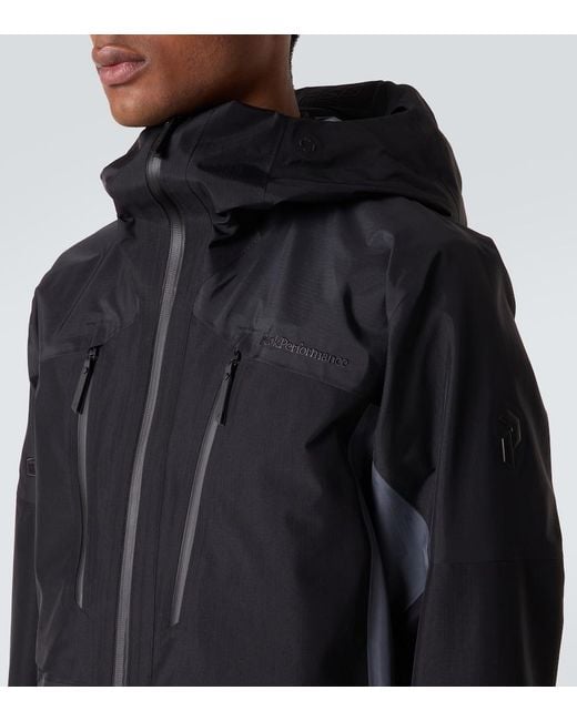 Peak Performance Black Vertical Ski Jacket for men