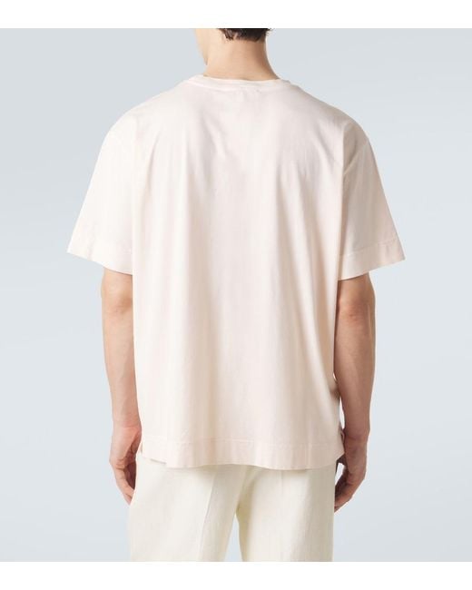 Umit Benan White Paradiso Cotton Jersey T-Shirt for men