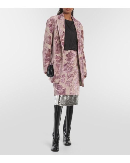 Dries Van Noten Black Leather Knee-High Boots