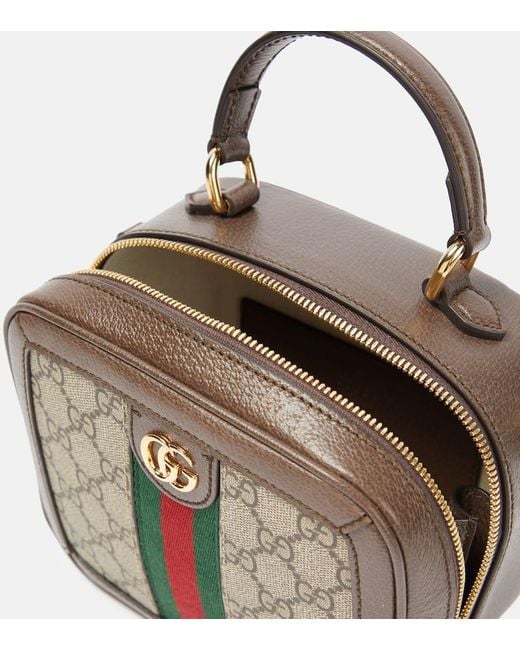 Gucci Natural Ophidia Mini GG Crossbody Bag