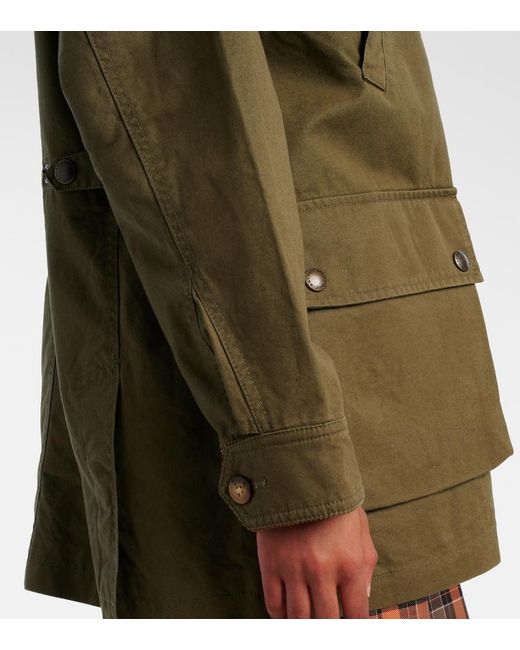 Polo Ralph Lauren Green Cotton Twill Field Jacket