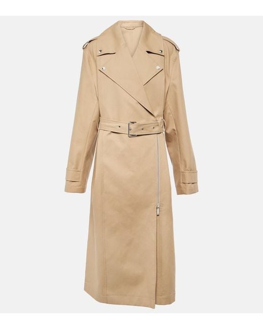 Totême Natural Cotton Trench Coat