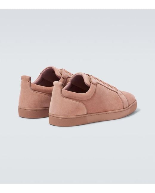 Christian Louboutin Sneakers Louis Junior Aus Leder in Pink für Herren