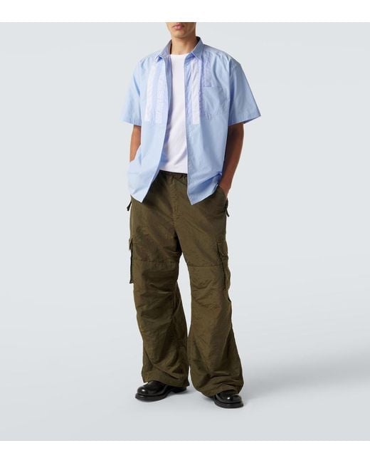 Comme des Garçons Green Cargo Pants for men