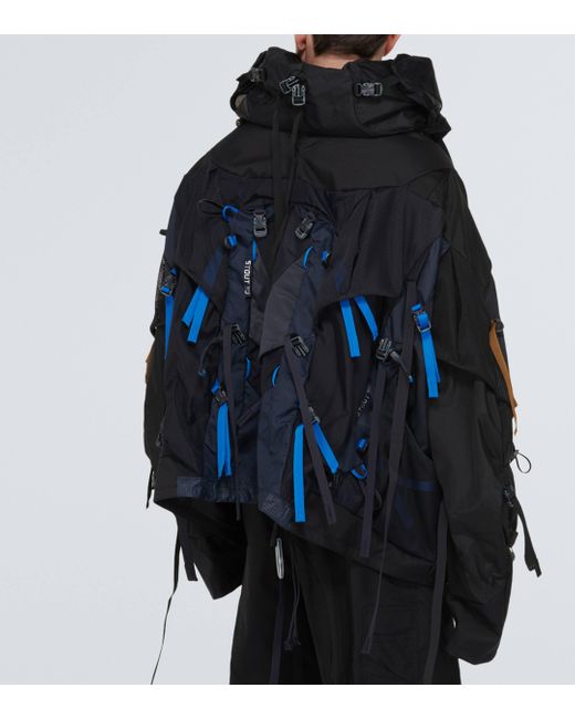 Junya Watanabe Black Gregory Technical Jacket for men