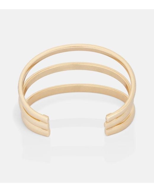 Jennifer Behr White Reya Cuff Bracelet