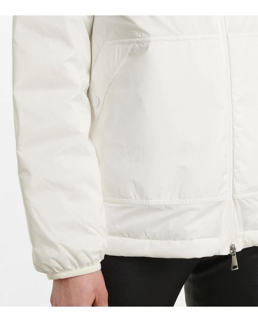 Moncler White Menchib Down Jacket