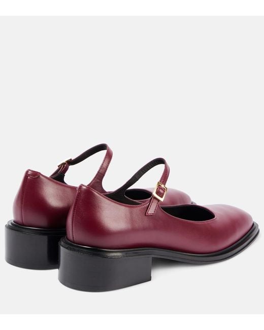 Bailarinas Penelope De Piel Souliers Martinez de color Purple