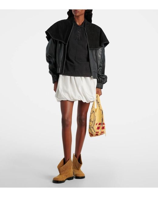J.W. Anderson Brown Suede Ankle Boots